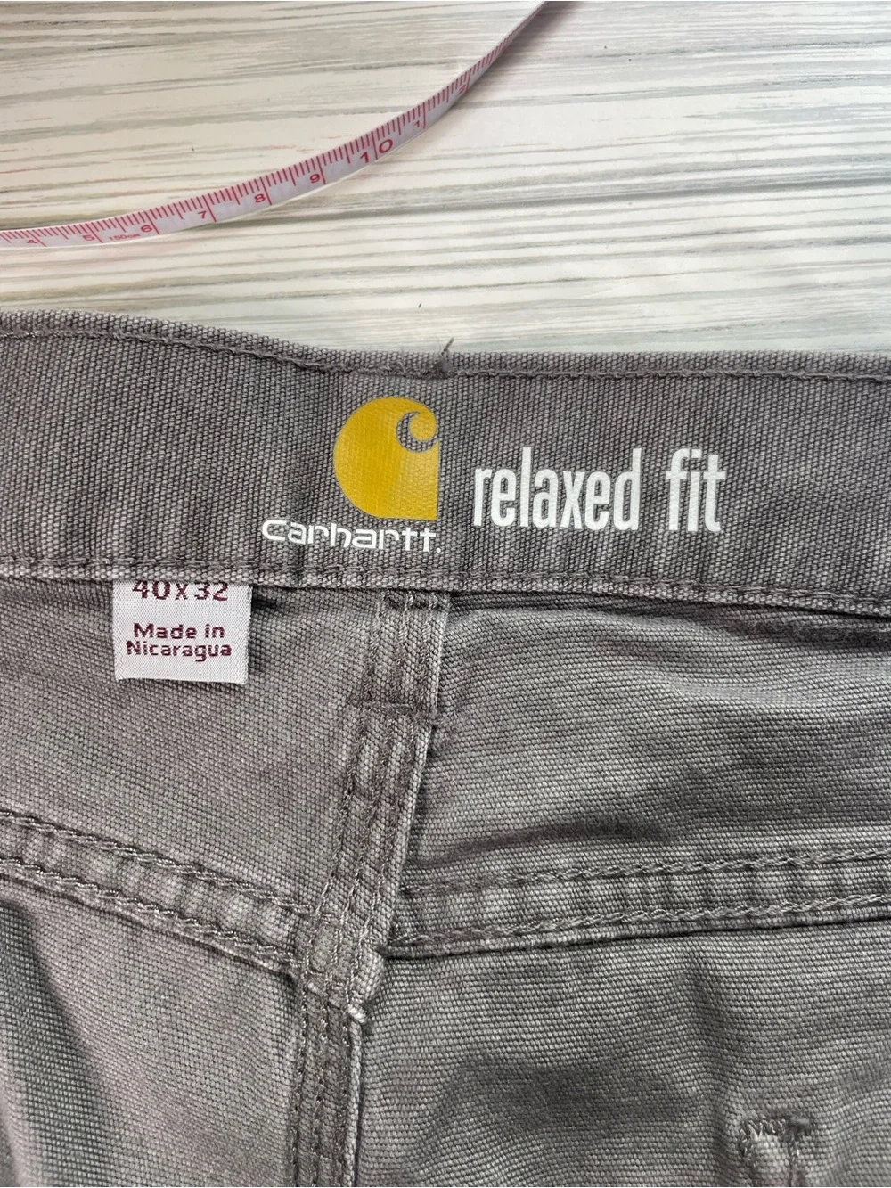Carhartt straight work clean